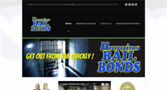 Desktop Screenshot of hugginsbailbonds.com